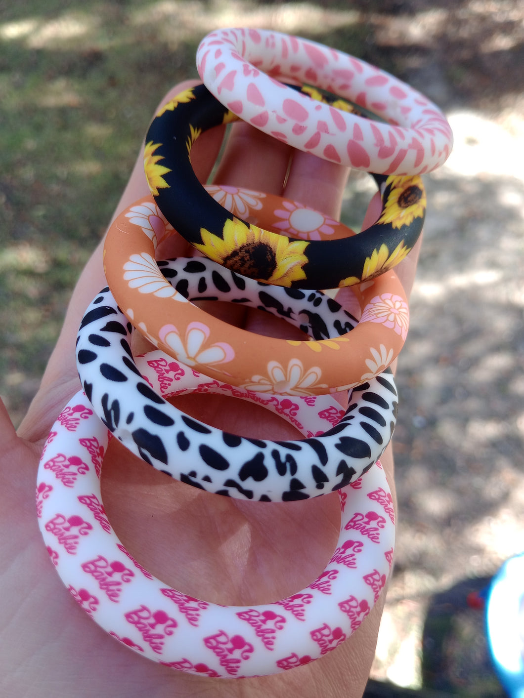 Printed Silicone Ring 65mm